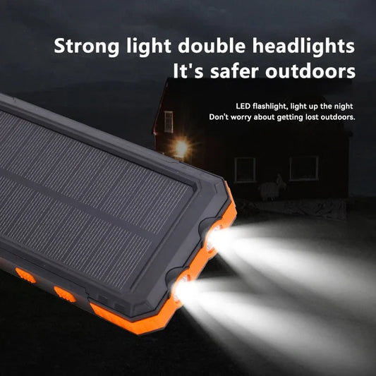 Portable Wireless Solar Charging Bank